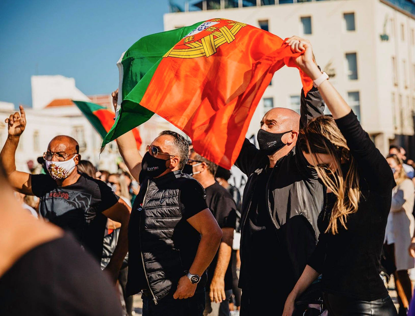 Manifestação da restauração em Faro