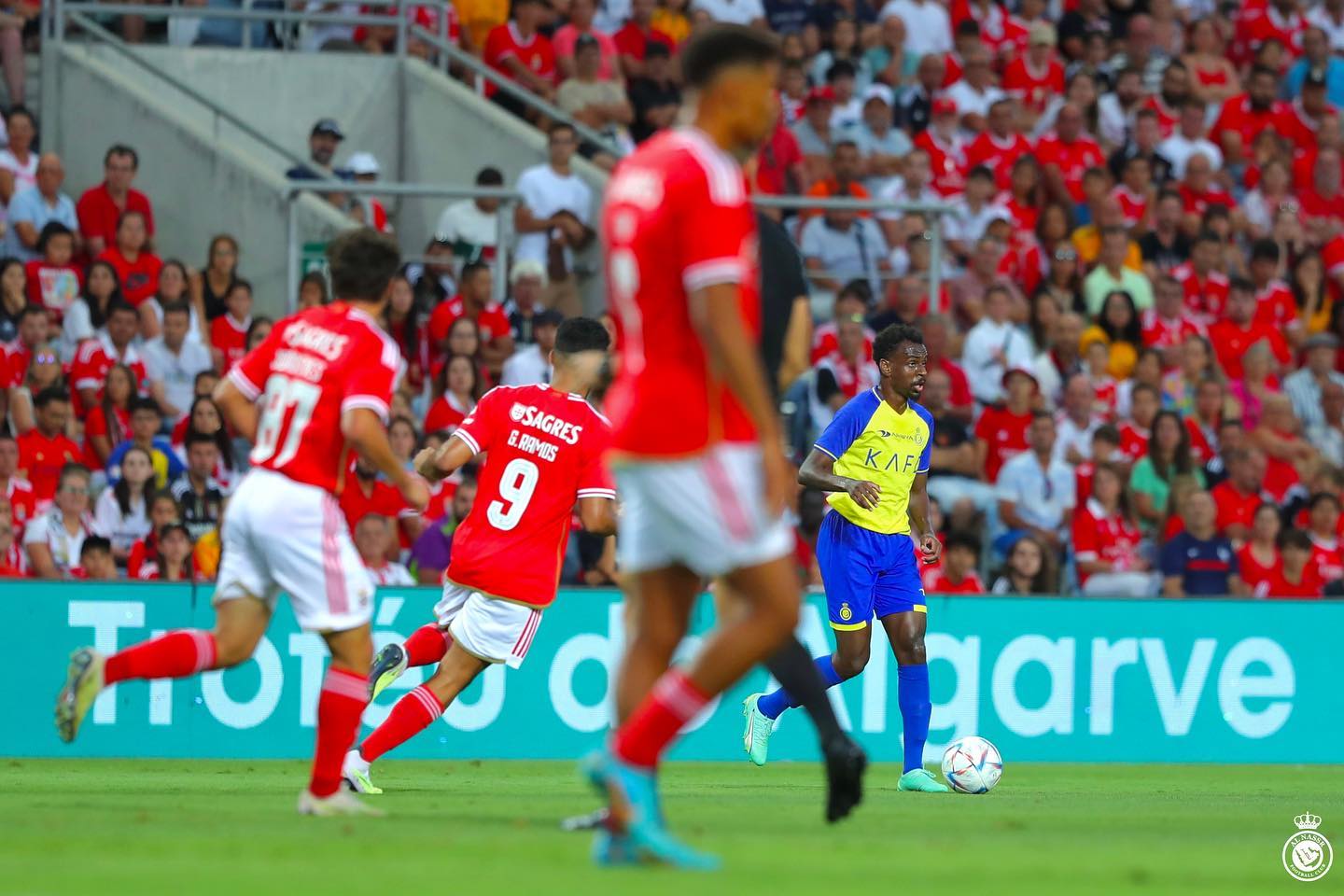 Benfica goleia Al Nassr no Algarve com 'bis' de Gonçalo Ramos